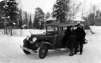 Algots bild - kanske en taxi med Vitte